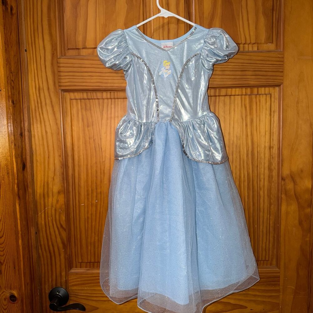 Disney Princess Belle Dress Size 6/6x with all the added sparkle!